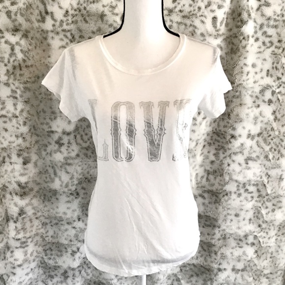 ZADIG & VOLTAIRE Skinny “Love” T-Shirt - Picture 1 of 6